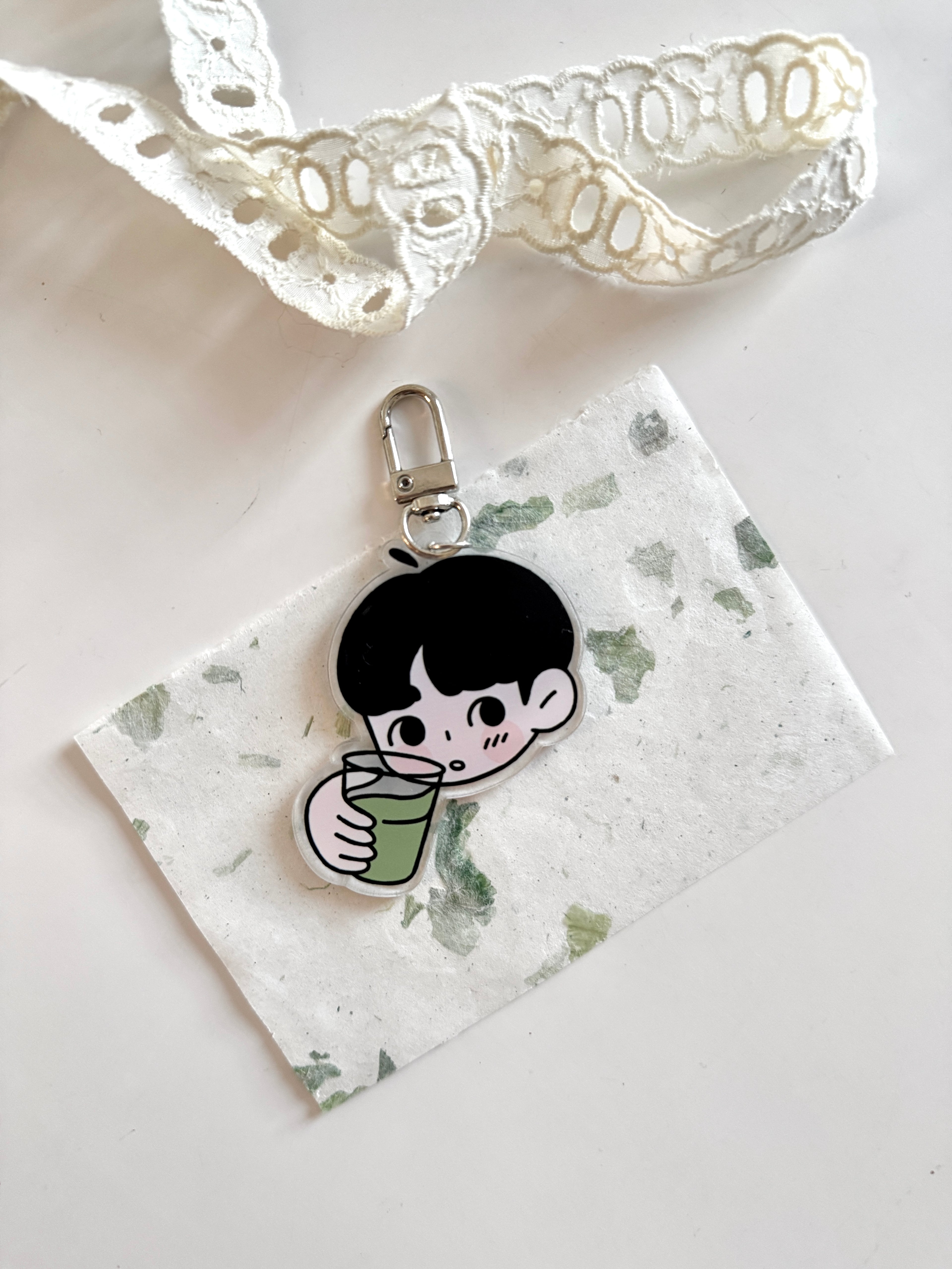 Coffee Keychain 𓆩♡𓆪