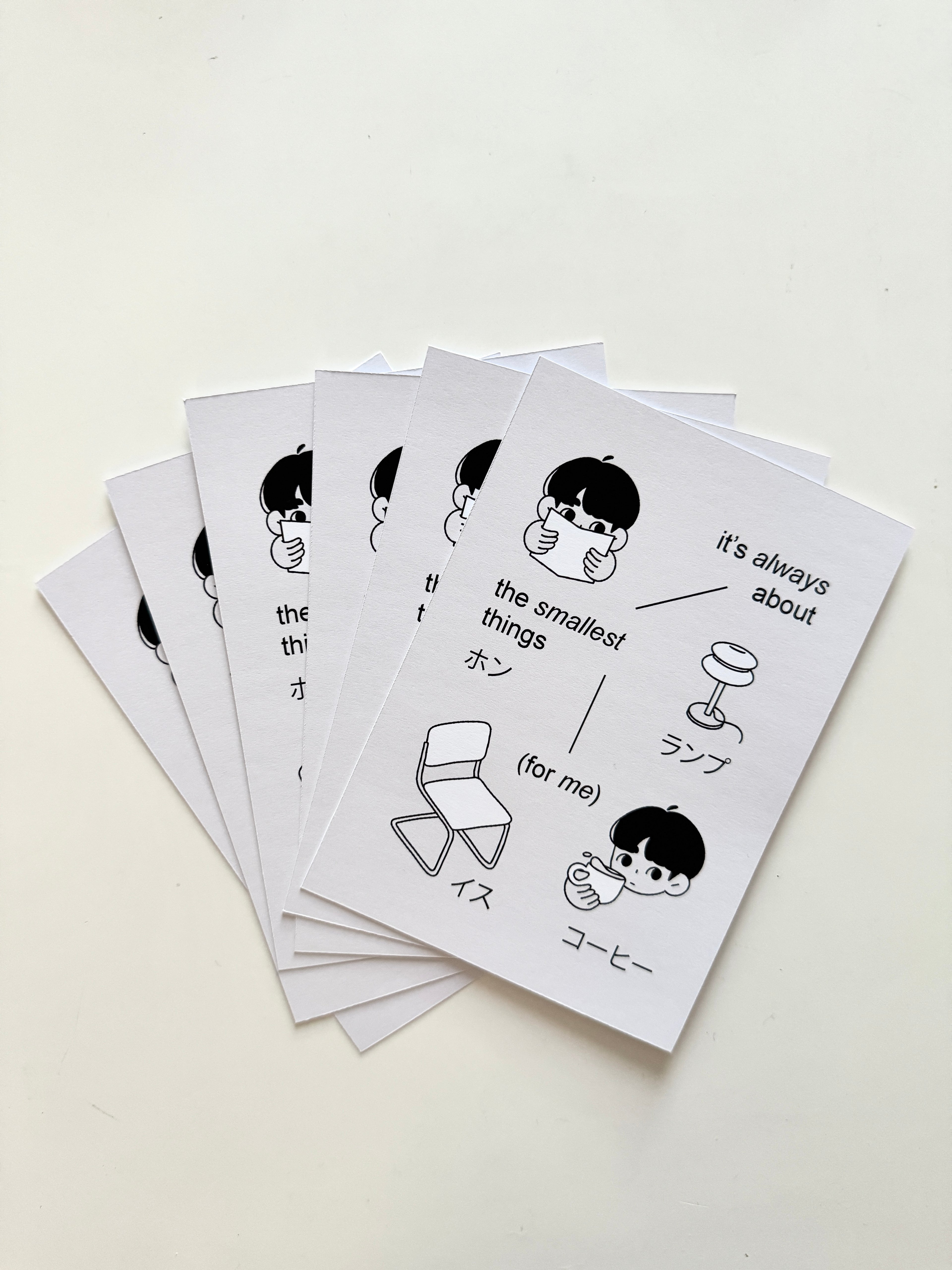 Small things postcard 𓆩♡𓆪